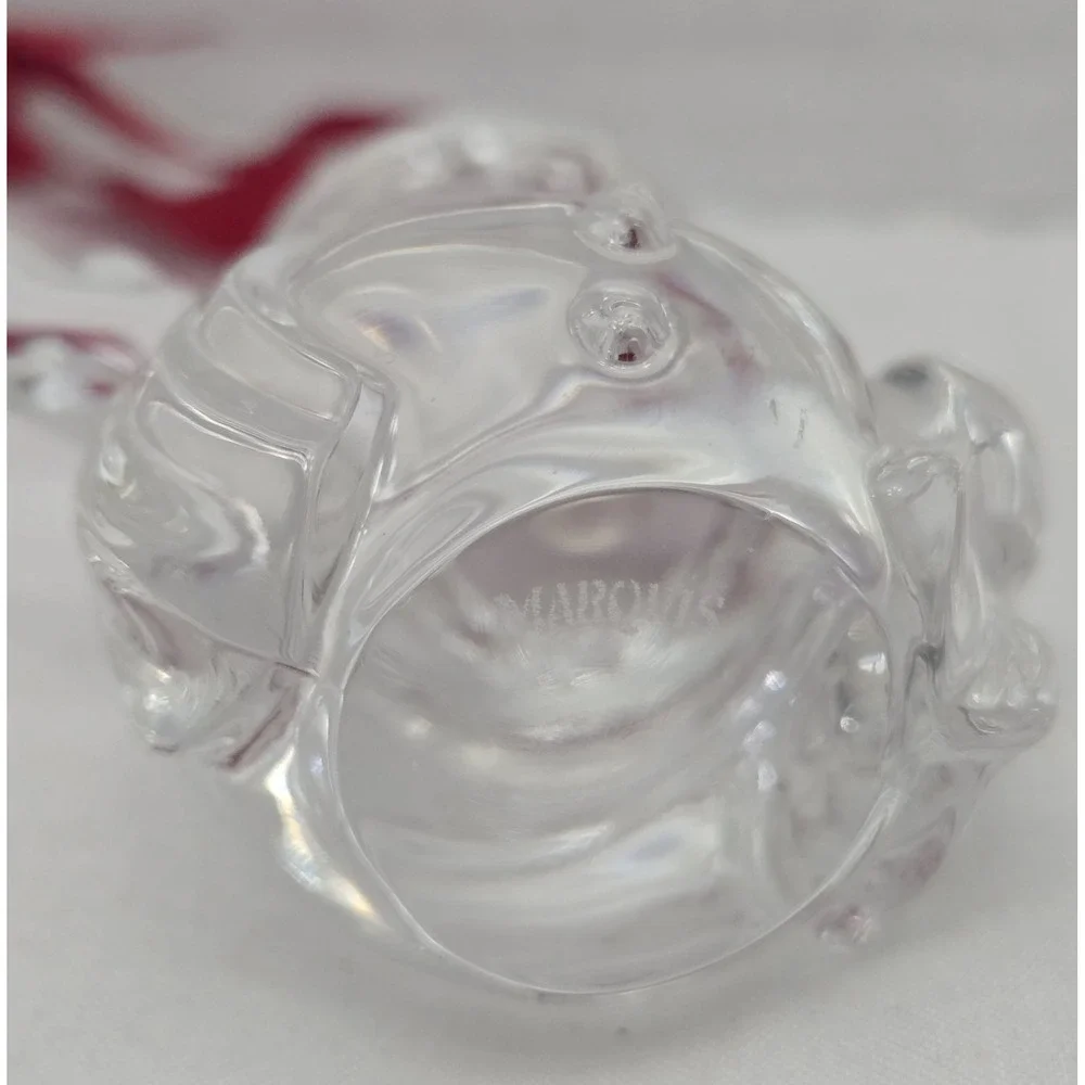 Christmas Endearments SNOWMAN Marquis by Waterford Crystal 1st in Series No Box